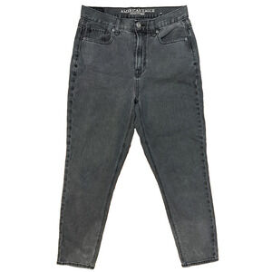 American Eagle Jeans Womens Black 4 Mom Jean